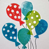 'Happy Birthday' Balloons Card