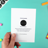 I Find You Acceptable Greetings Card