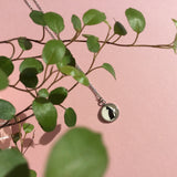 Cabochon / Stainless Steal Pendant / Necklace / Black Cat Full Body