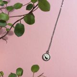 Cabochon / Stainless Steal Pendant / Necklace / Black Cat Full Body