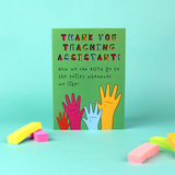 Thank You Teaching Assistant Joke Card