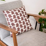Bear Print Cushion
