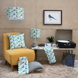 Blue Jay Print Tea Towel
