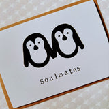 'Soulmates' Penguin card