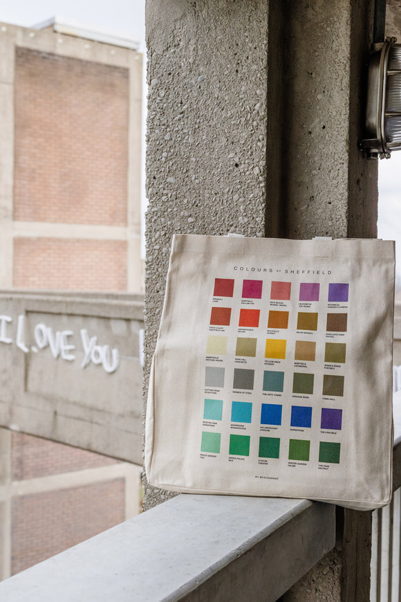 Colours of Sheffield Tote Bag