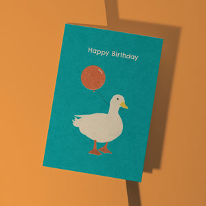 Duck Birthday Card