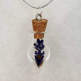 Longshaw Lavender Terrarium Necklace