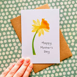 'Happy Mother's Day' Daffodil Card
