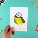 Blue Tit Greetings Card