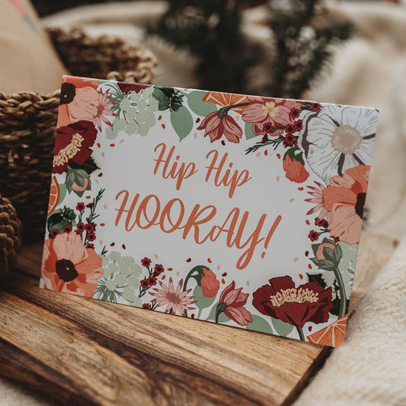 Hip hip hooray! Card