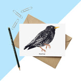 Starling Greetings Card