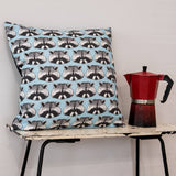 Raccoon Print Cushion