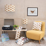 Wren Print Lampshade