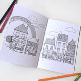 A Colouring Book of Houses & Shops