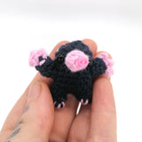 Crochet Mole Brooch